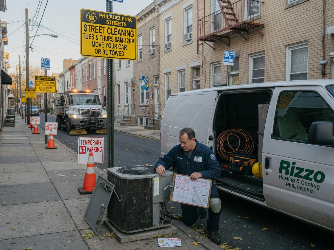 Scheduling Maintenance Around Philadelphia Street Cleaning Days