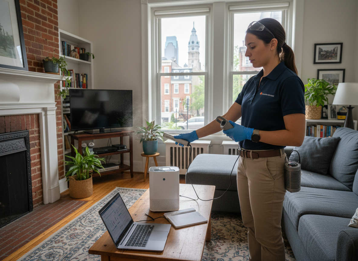 Indoor Air Quality Testing in Philadelphia, PA
