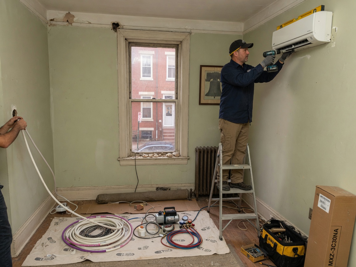 Mini Split Installation in Philadelphia, PA
